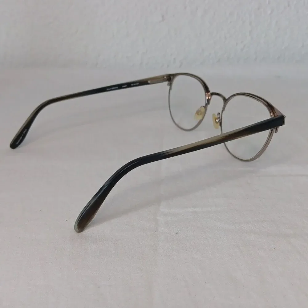 Badgley Mischka Austin Brown Horn (BHRN) 50-19-140 Eyeglasses Frame /F16